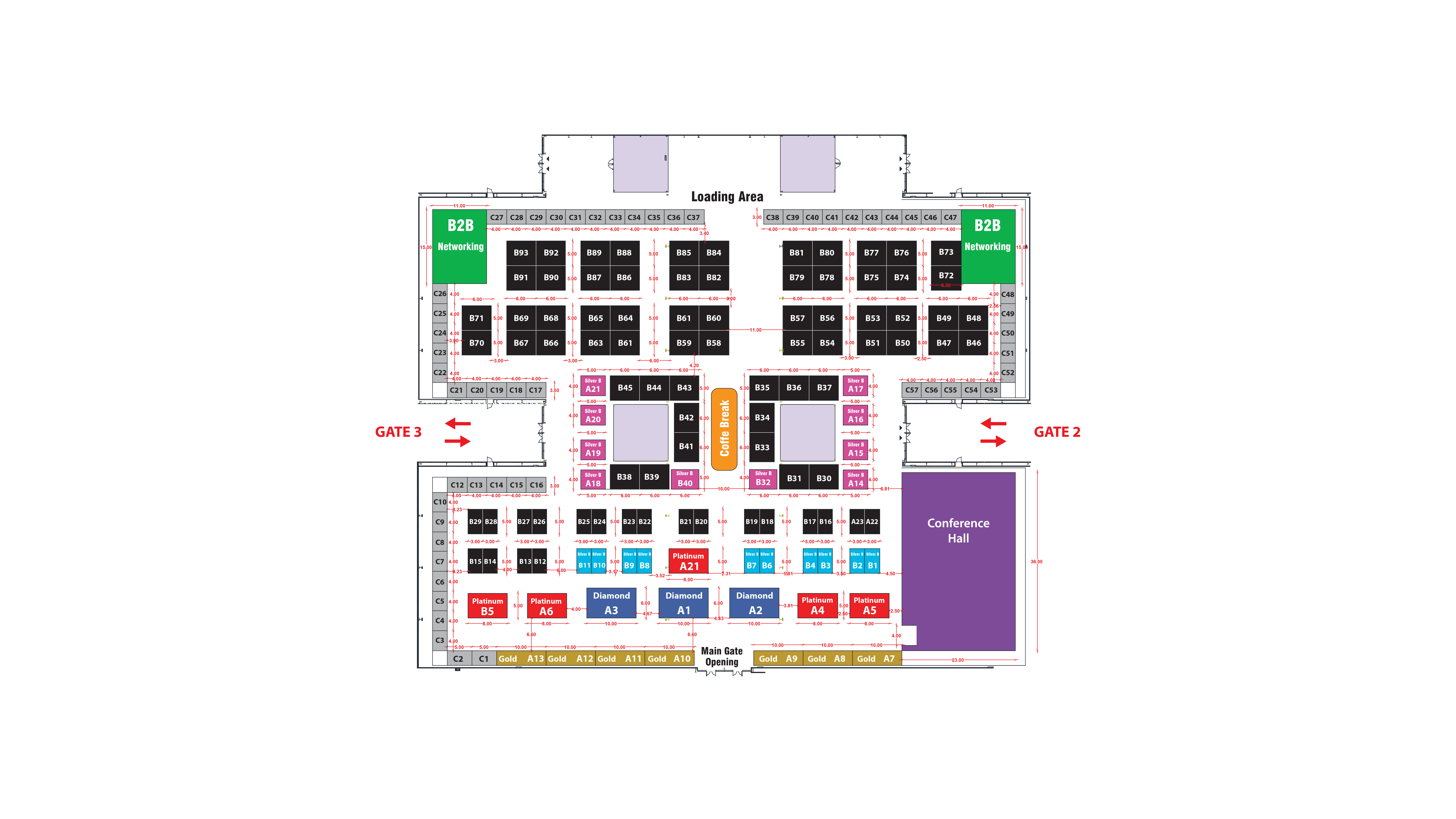 JIFEX 2026 Exhibition Floor Plan